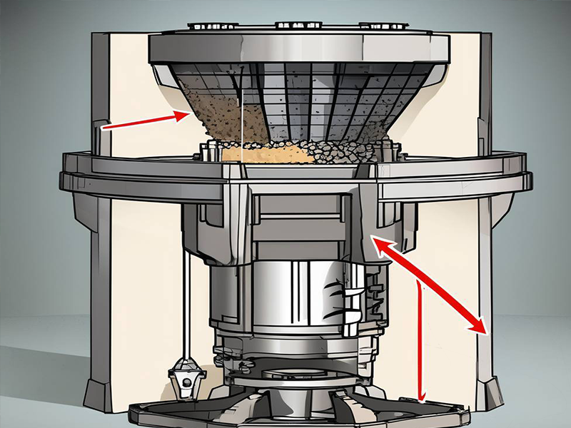 立式冲击破碎机的破碎和进料方式，必须知道的事情 - 制砂机工作原理（images 1）