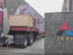 俄羅斯69線配套設備第一車出發(fā)